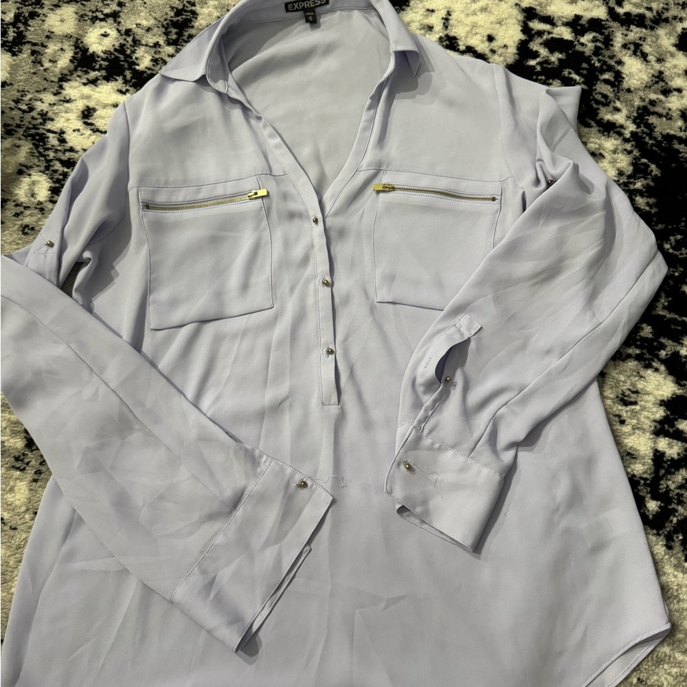 Express Light Purple Blouse